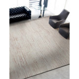 Hand Knotted Area Rug in Cream And Natural