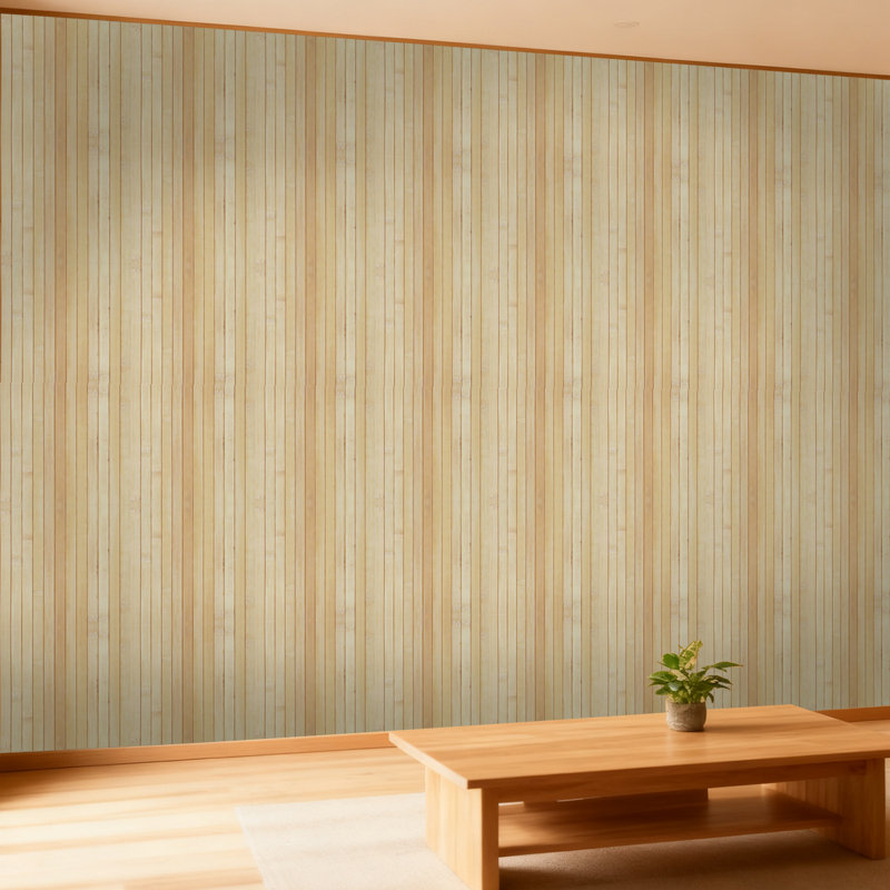 Panneaux muraux décoratifs en bambou épais Panneaux muraux 3D en grain de bambou naturel écologiques et durables. Matériau de décoration murale pour la maison.