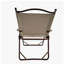 Ensemble de 4 chaises pliantes et portatives confortables avec cadre en aluminium, chaise de voyage Kermit facile à plier et à transporter