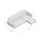 Ferrer 3 Seater Sofa Bed-238051430