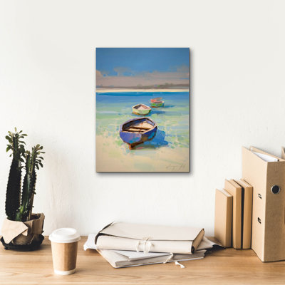 Art mural sur toile Breakwater Bay «Caribbean Shore» par Vahe Yeremyan