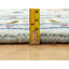 7'9"x10'3" Grey Nain Design Wool Hand Knotted Oriental Rug G90436