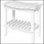 Banc de douche, tabouret de douche imperméable avec poignée, tablette de rangement, patins antidérapants pour votre maison-86430587