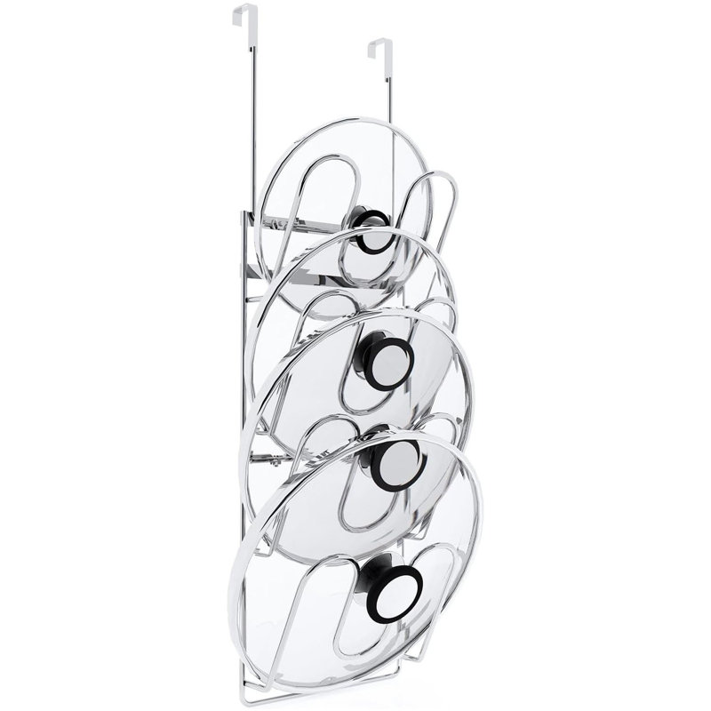 Organisateur de couvercle de pot, support de couvercle de pot suspendu en acier inoxydable 304