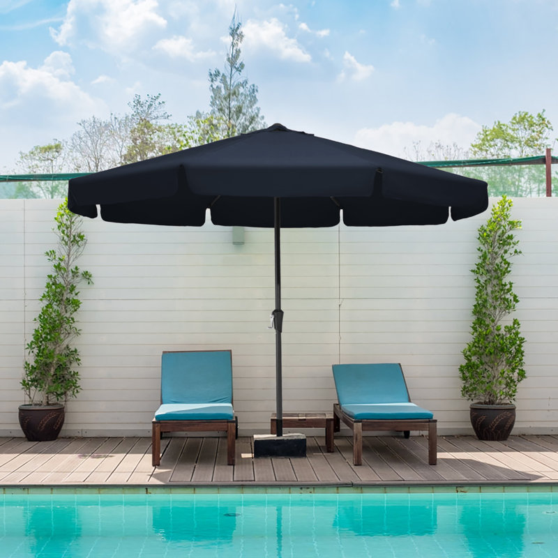 Parasol de patio drapé, Marine