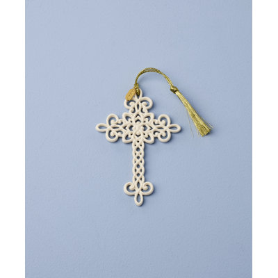 2025 Snow Fantasies Cross Ornament