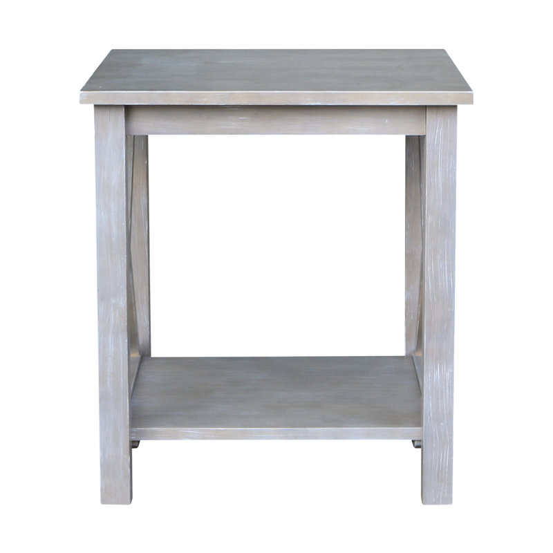 Rossitano Solid Wood End Table