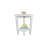 CoastalVogue Oasis 12" W Teak Shower Bench