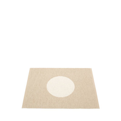 Vera Polka Dots Area Rug in Beige/Off-White