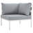 Harmony 8-piece Outdoor Patio Aluminum Sectional Sofa Set-897256204
