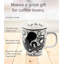 La tasse 16Oz Artisan Boho rehausse vos moments douillets avec cette superbe tasse en céramique noire et blanche, un incontournable de l'hiver. Conçu avec une élégance bohème artistique, il combine une finition noire matte profonde avec de charmants motifs minimalistes.