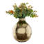 Gold 19.6cm Metal Table Vase