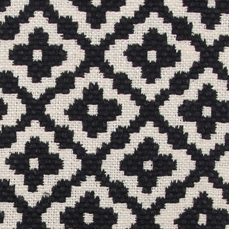 Greenwich Peyton Fabric, Onyx