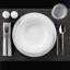 Trio 12 Piece Bone China Dinnerware Set, Service for 6