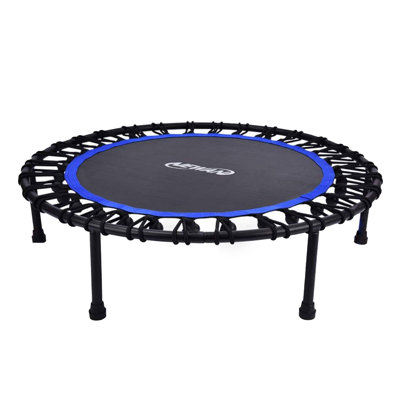 JOMEED Round Fitness Trampoline with Handlebar