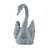 16.5x9x15.5" Mgo Swan Planter
