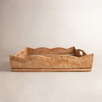 Landry Handmade Rattan Tray