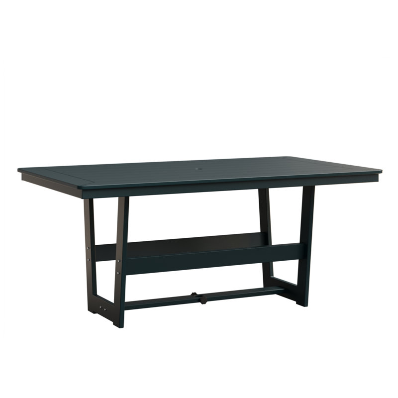 Berlin Gardens Hudson 70″ Rectangular Dining Table, Berry