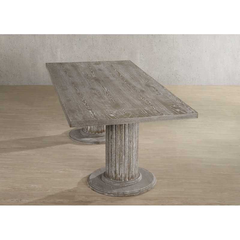 Gabrian Reclaimed Gray Finish Dining Table