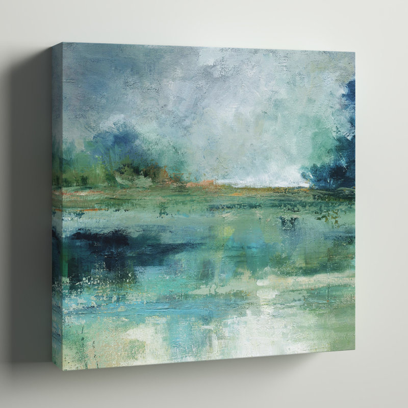 «Emerald Isle», reproduction sur toile, H 10 po x l 10 po x p 1,5 po