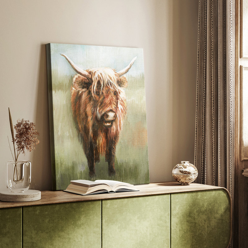 Happy Highlander - galerie sur mesure, H 18 po x l 12 po