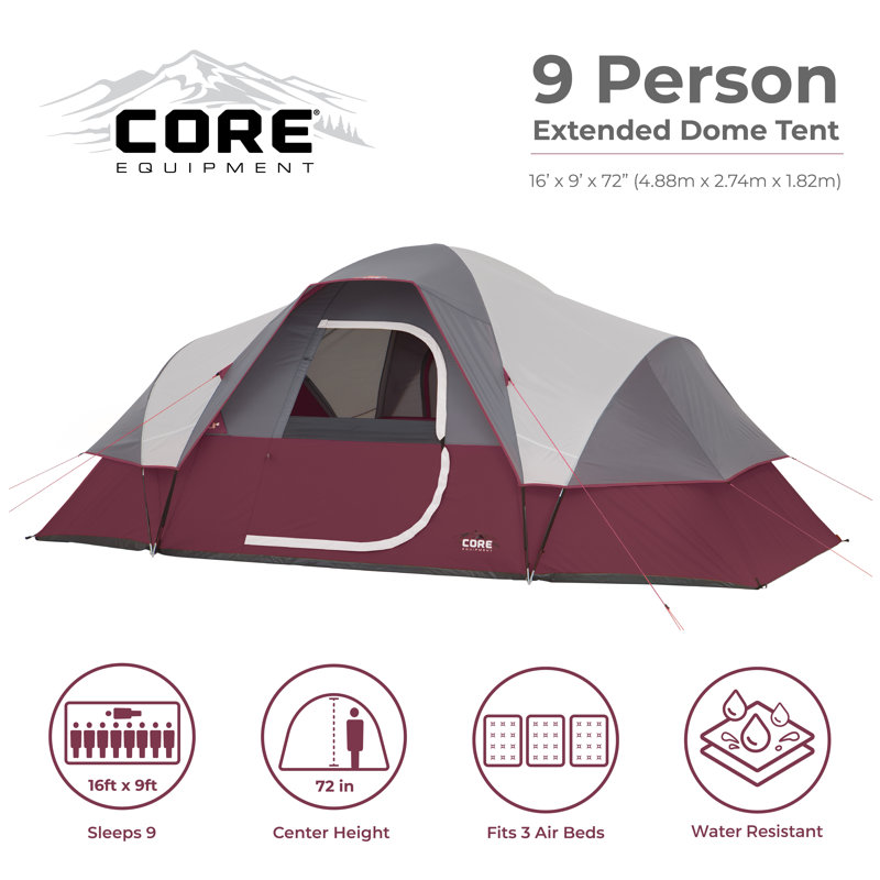9 Person Tent