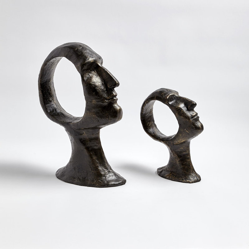 Hollow Head Woman, 18.25" H x 13" W x 6" D