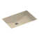 Swan 16'' Swanstone Rectangular Bathroom Sink with Overflow