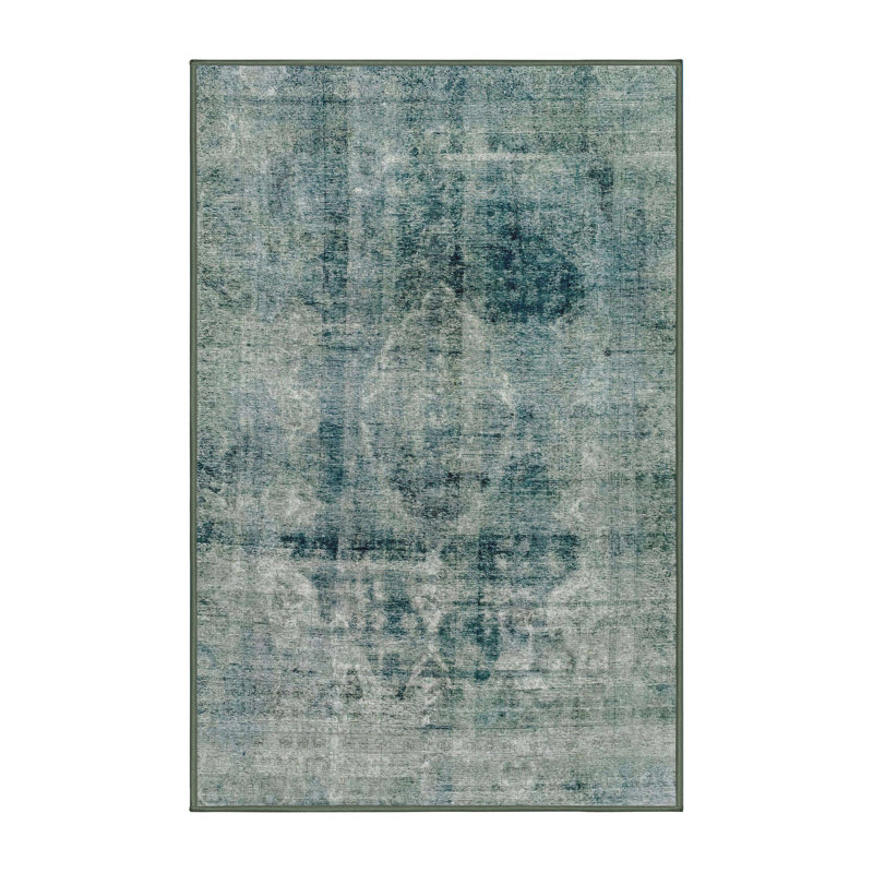 Abstract Indoor Rug, Rectangle 4' x 6'