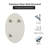 Akeel Oval Mirror with Hooks-1164071606