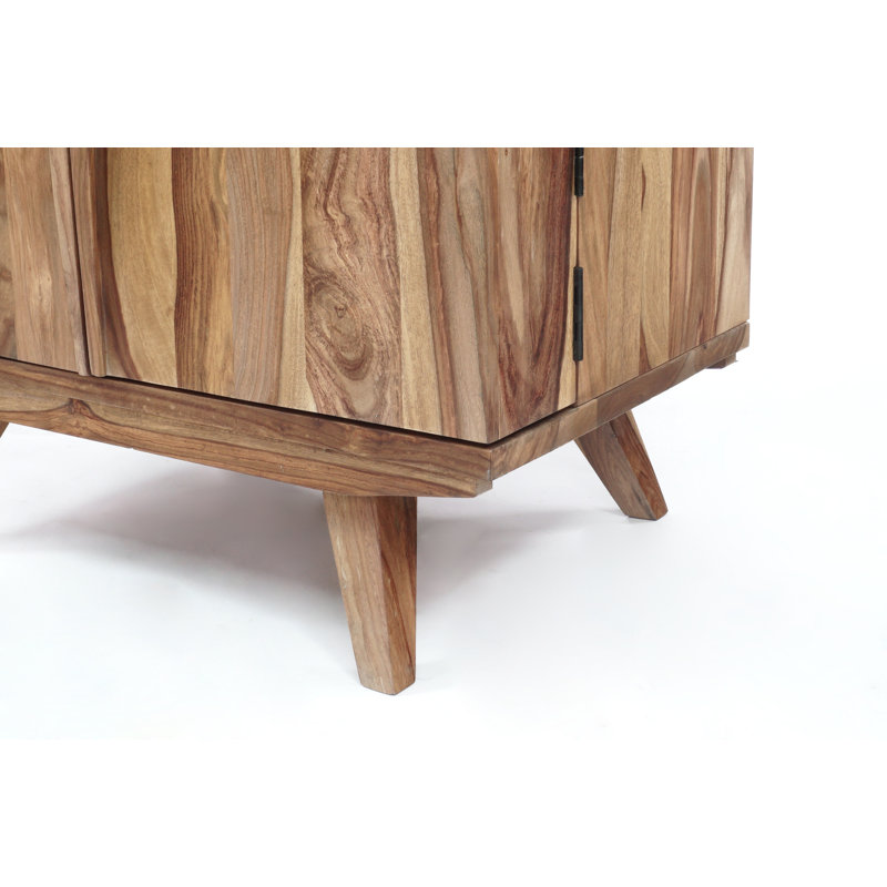 Caseyleigh 32'' Solid Wood Mini Bar