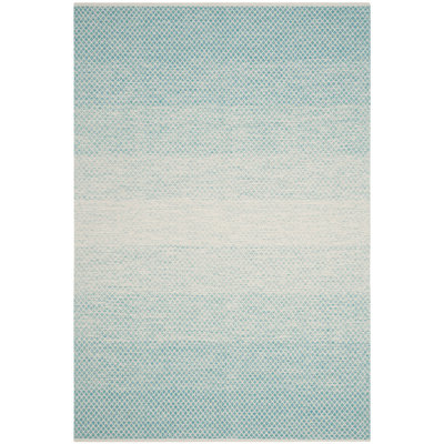 Cayman Hand Woven Cotton Geometric Rug