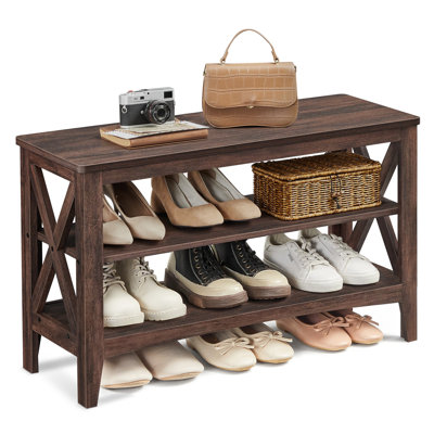 2-tier Shoe Rack by Gracie Oaks