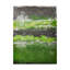 «Lithosphere Green Grey» par Jurica, reproduction d'art sur toile tendue-26855807
