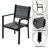 6-Person Rectangle Metal Outdoor Patio Dining Set-860153292