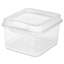 Sterilite Plastic Stacking FlipTop Latching Storage Box Container-544570439-544570440-544570442