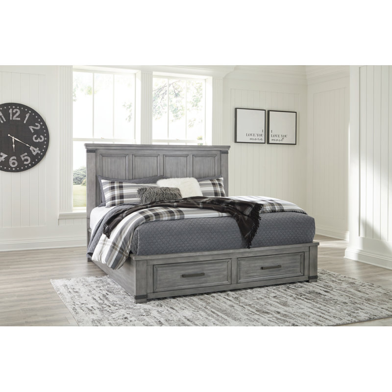 Dannell Platform Storage Bed