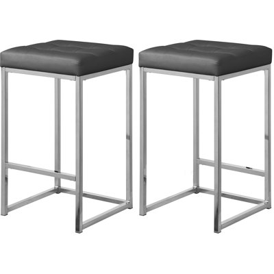 Sadler Upholstered Counter Stool with Metal Frame