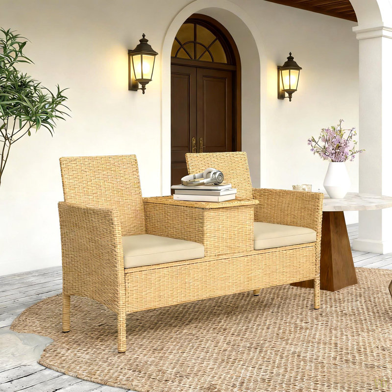 Patio Loveseat,Outdoor Patio Sofa