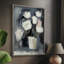Impression encadrée FLORAL Series DCXCVII - Bois massif-688075068