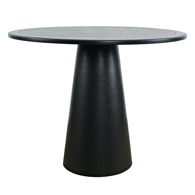 Darlington Round Dining Table, Black, 36" H x 45" W x 45" D