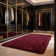 Shag Area Rugs for Living Room, Soft Fluffy Rugs for Bedroom, Nursery, Kids Room Home Decor, Burgundy Red
