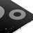 Cosmo 30 In. Electric Ceramic Glass Cooktop With 4 Elements, Triple Zone Element In Black