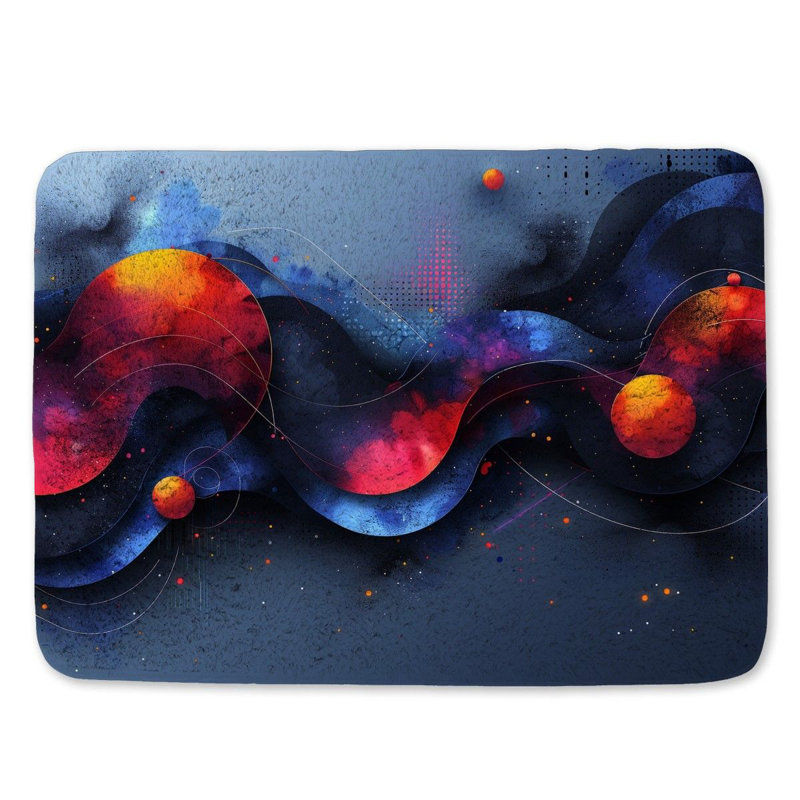 Tapis de bain en microfibre / microsuède Jontaye