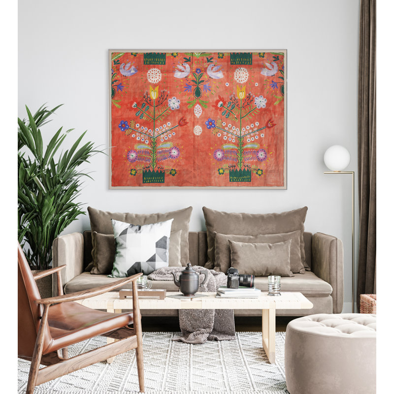 Fete 1 Print by Paule Marrot, 44" H x 56" W, Framed Print, No Frame