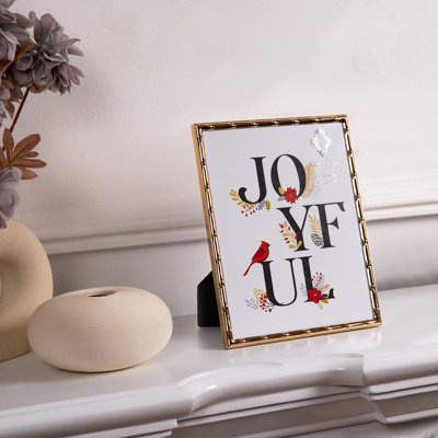 Galiano Gold Single Picture Frame - Frames Included: 6