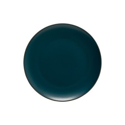 Stacked Organic Handmade Stoneware Dinner Plate