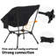 Chaise de camping avec poche latérale respirante-2122668276