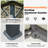  12 Ft. W x 10 Ft. D Aluminum Patio Gazebo