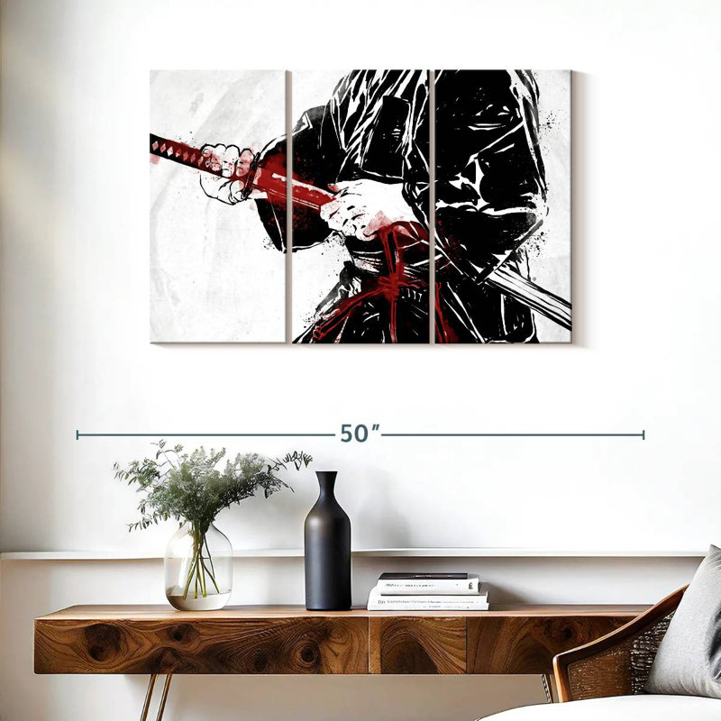 Sireci Katana Man, 24" H x 38" W